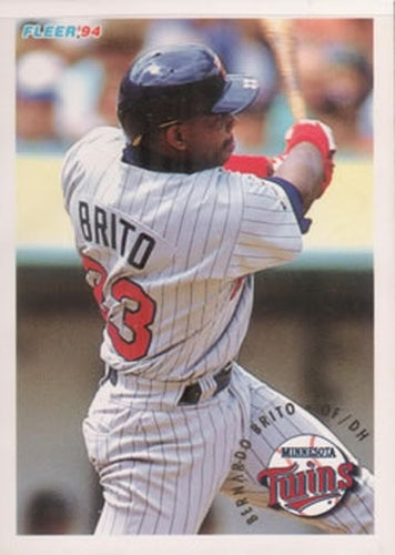 #200 Bernardo Brito - Minnesota Twins - 1994 Fleer Baseball