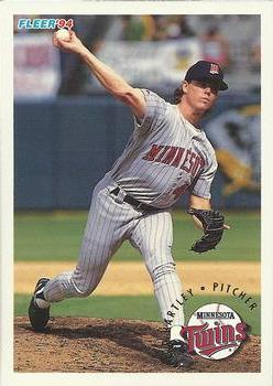 #207 Mike Hartley - Minnesota Twins - 1994 Fleer Baseball