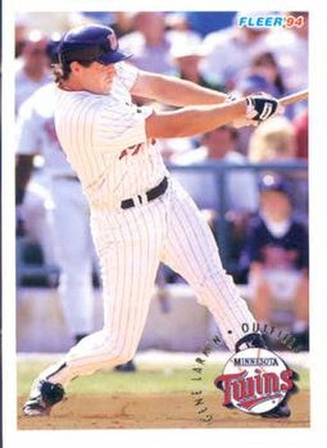 #211 Gene Larkin - Minnesota Twins - 1994 Fleer Baseball