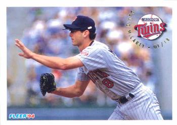 #213 David McCarty - Minnesota Twins - 1994 Fleer Baseball