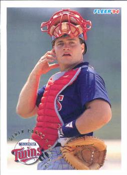 #216 Derek Parks - Minnesota Twins - 1994 Fleer Baseball