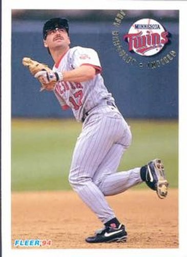 #218 Jeff Reboulet - Minnesota Twins - 1994 Fleer Baseball