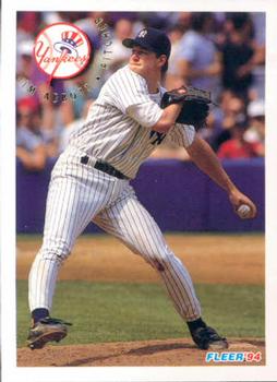 #224 Jim Abbott - New York Yankees - 1994 Fleer Baseball