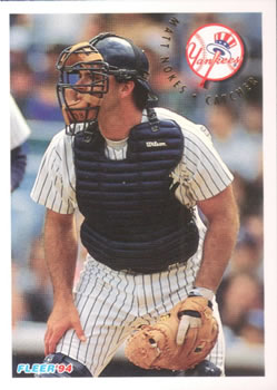 #242 Matt Nokes - New York Yankees - 1994 Fleer Baseball