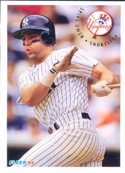 #244 Spike Owen - New York Yankees - 1994 Fleer Baseball