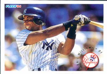 #251 Bernie Williams - New York Yankees - 1994 Fleer Baseball