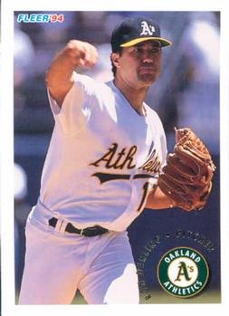 #258 Ron Darling - Oakland Athletics - 1994 Fleer Baseball