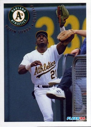 #273 Ruben Sierra - Oakland Athletics - 1994 Fleer Baseball