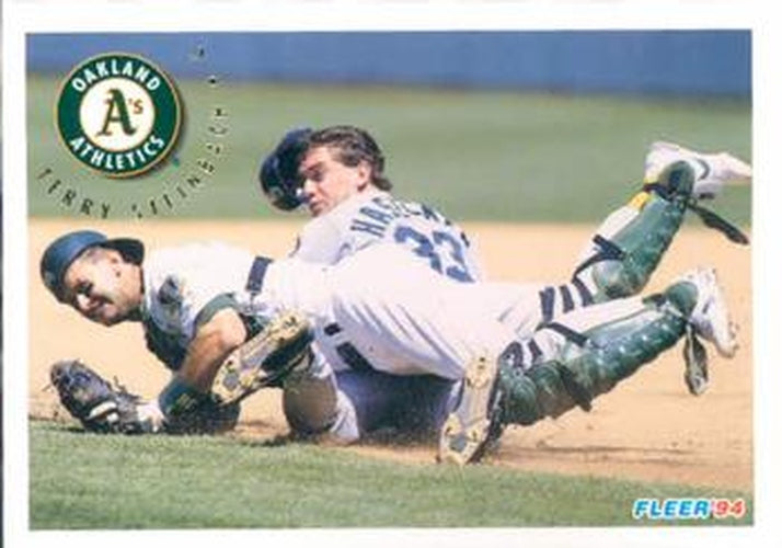 #274 Terry Steinbach - Oakland Athletics - 1994 Fleer Baseball