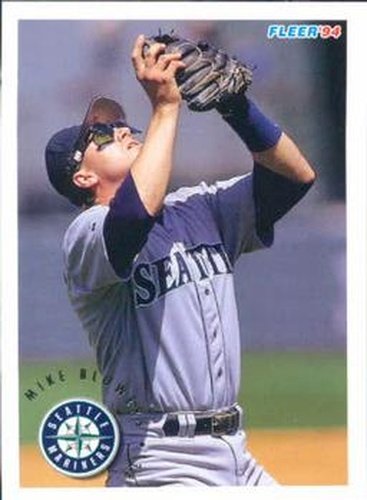 #279 Mike Blowers - Seattle Mariners - 1994 Fleer Baseball