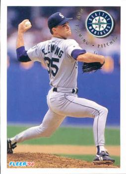 #285 Dave Fleming - Seattle Mariners - 1994 Fleer Baseball