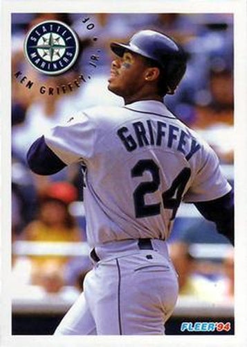 #286 Ken Griffey Jr. - Seattle Mariners - 1994 Fleer Baseball