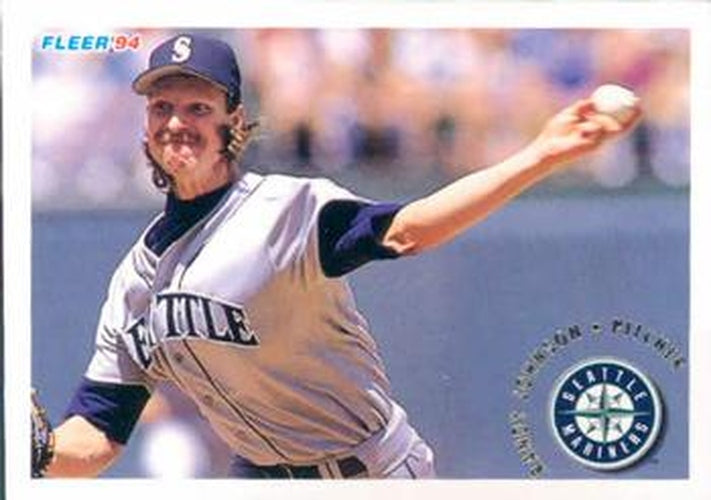 #290 Randy Johnson - Seattle Mariners - 1994 Fleer Baseball