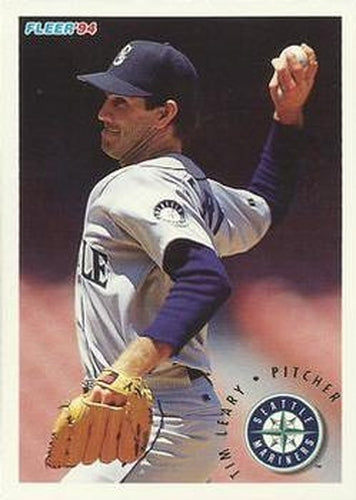 #291 Tim Leary - Seattle Mariners - 1994 Fleer Baseball