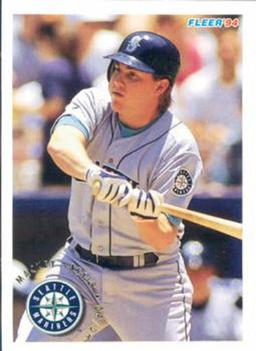 #298 Mackey Sasser - Seattle Mariners - 1994 Fleer Baseball