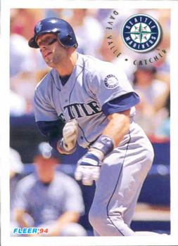 #300 Dave Valle - Seattle Mariners - 1994 Fleer Baseball