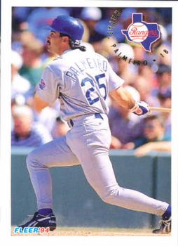 #313 Rafael Palmeiro - Texas Rangers - 1994 Fleer Baseball