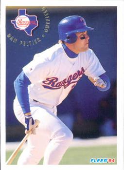 #316 Dan Peltier - Texas Rangers - 1994 Fleer Baseball