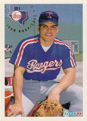 #319 Ivan Rodriguez - Texas Rangers - 1994 Fleer Baseball