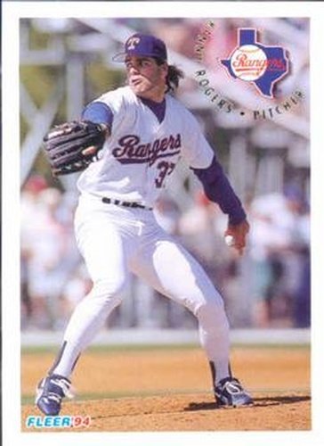 #320 Kenny Rogers - Texas Rangers - 1994 Fleer Baseball