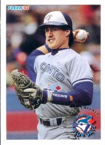 #325 Pat Borders - Toronto Blue Jays - 1994 Fleer Baseball