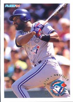 #326 Joe Carter - Toronto Blue Jays - 1994 Fleer Baseball