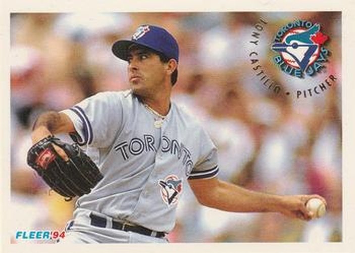 #327 Tony Castillo - Toronto Blue Jays - 1994 Fleer Baseball