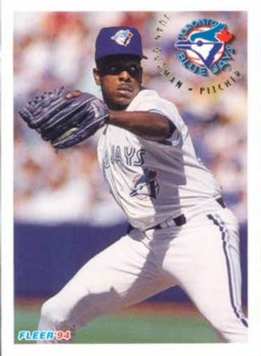 #333 Juan Guzman - Toronto Blue Jays - 1994 Fleer Baseball
