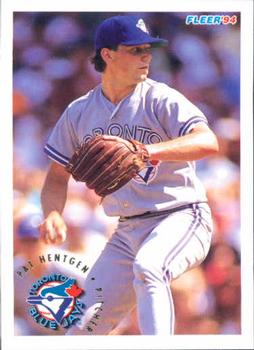 #335 Pat Hentgen - Toronto Blue Jays - 1994 Fleer Baseball