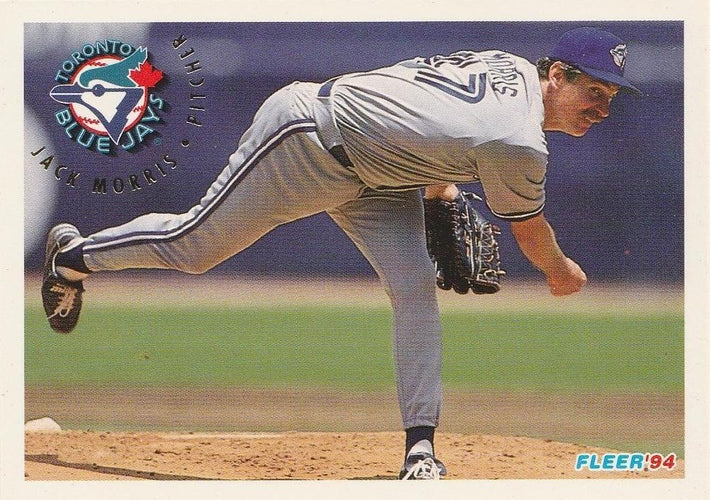 #339 Jack Morris - Toronto Blue Jays - 1994 Fleer Baseball