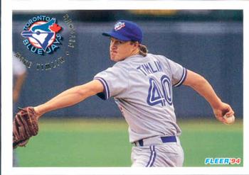 #345 Mike Timlin - Toronto Blue Jays - 1994 Fleer Baseball