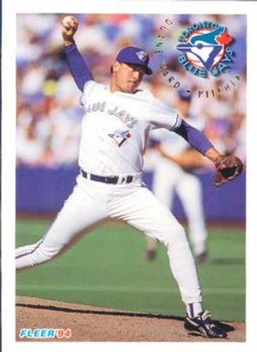 #346 Duane Ward - Toronto Blue Jays - 1994 Fleer Baseball