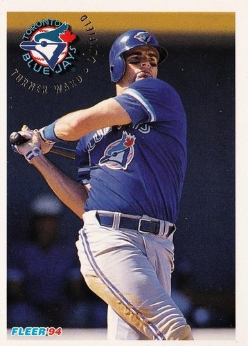 #347 Turner Ward - Toronto Blue Jays - 1994 Fleer Baseball