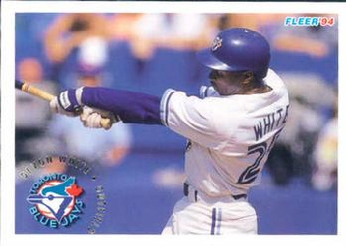 #348 Devon White - Toronto Blue Jays - 1994 Fleer Baseball