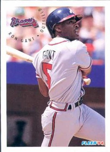 #358 Ron Gant - Atlanta Braves - 1994 Fleer Baseball