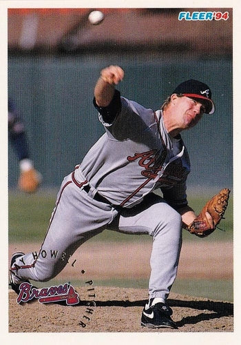 #360 Jay Howell - Atlanta Braves - 1994 Fleer Baseball