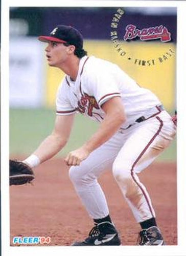 #362 Ryan Klesko - Atlanta Braves - 1994 Fleer Baseball