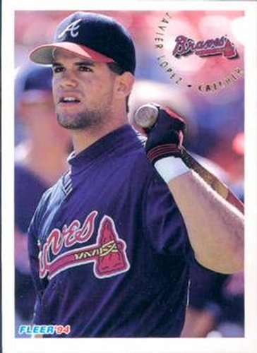 #364 Javy Lopez - Atlanta Braves - 1994 Fleer Baseball