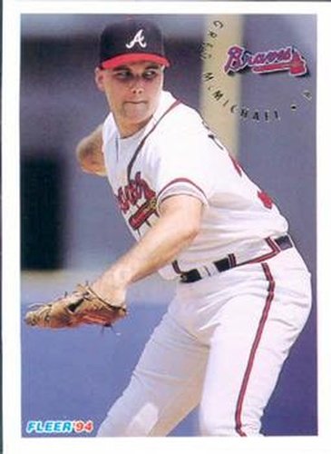 #367 Greg McMichael - Atlanta Braves - 1994 Fleer Baseball