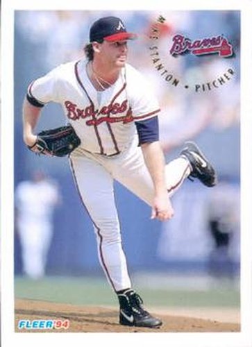 #376 Mike Stanton - Atlanta Braves - 1994 Fleer Baseball