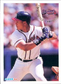 #377 Tony Tarasco - Atlanta Braves - 1994 Fleer Baseball