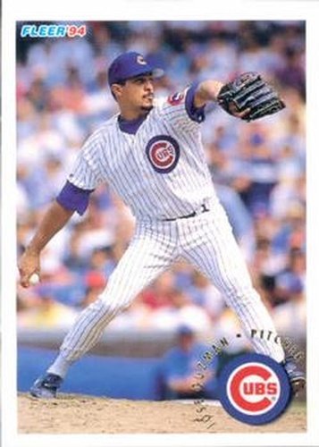 #384 Jose Guzman - Chicago Cubs - 1994 Fleer Baseball