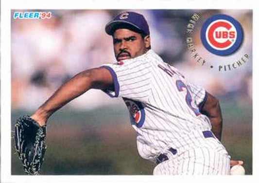 #385 Mike Harkey - Chicago Cubs - 1994 Fleer Baseball