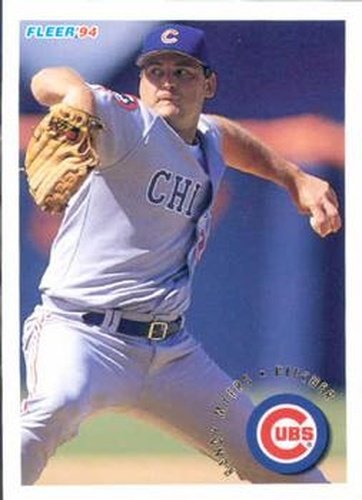 #392 Randy Myers - Chicago Cubs - 1994 Fleer Baseball