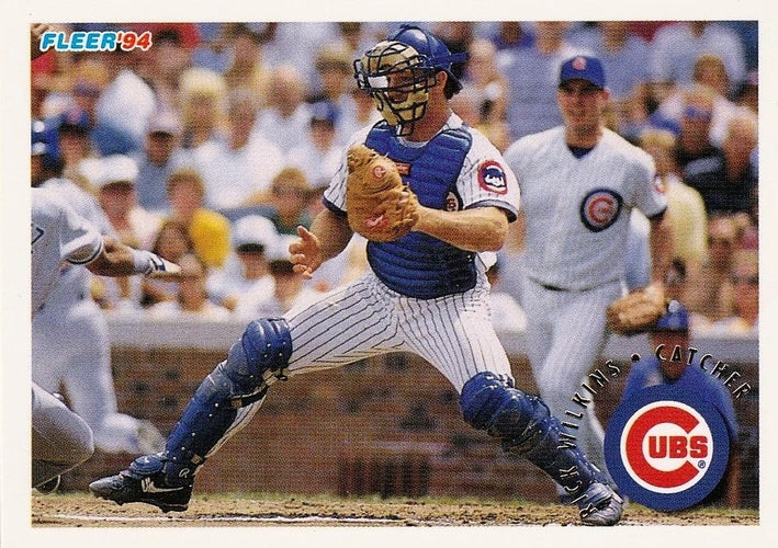 #401 Rick Wilkins - Chicago Cubs - 1994 Fleer Baseball