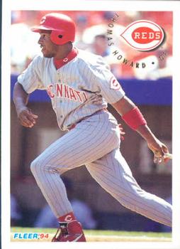 #411 Thomas Howard - Cincinnati Reds - 1994 Fleer Baseball