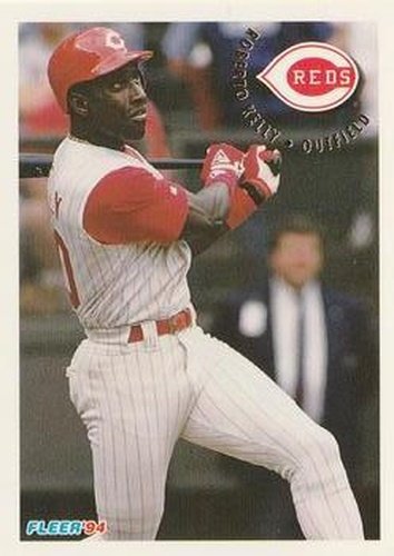 #412 Roberto Kelly - Cincinnati Reds - 1994 Fleer Baseball