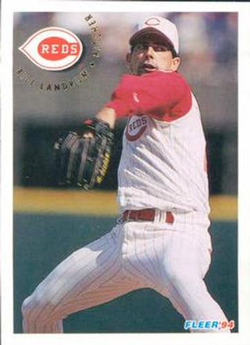 #413 Bill Landrum - Cincinnati Reds - 1994 Fleer Baseball