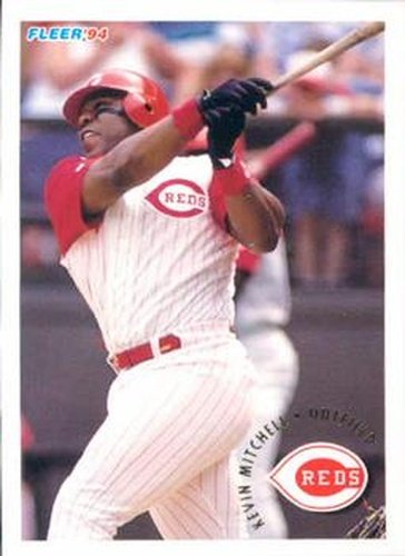 #416 Kevin Mitchell - Cincinnati Reds - 1994 Fleer Baseball