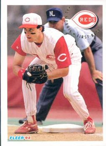 #417 Hal Morris - Cincinnati Reds - 1994 Fleer Baseball